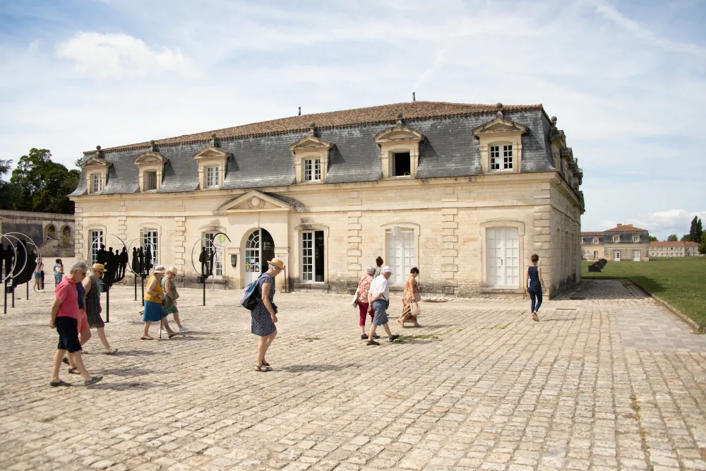 Vue sur la Corderie Royale