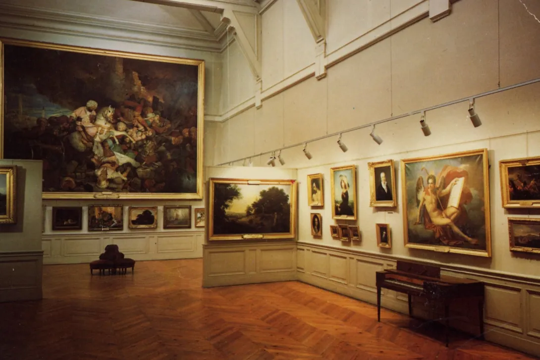 Galerie de peinture photo d'archive