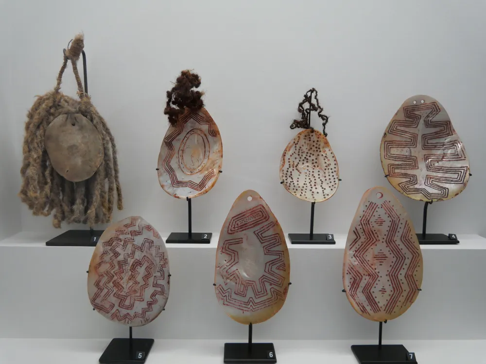 Ensemble de 7 longka longka aborigènes