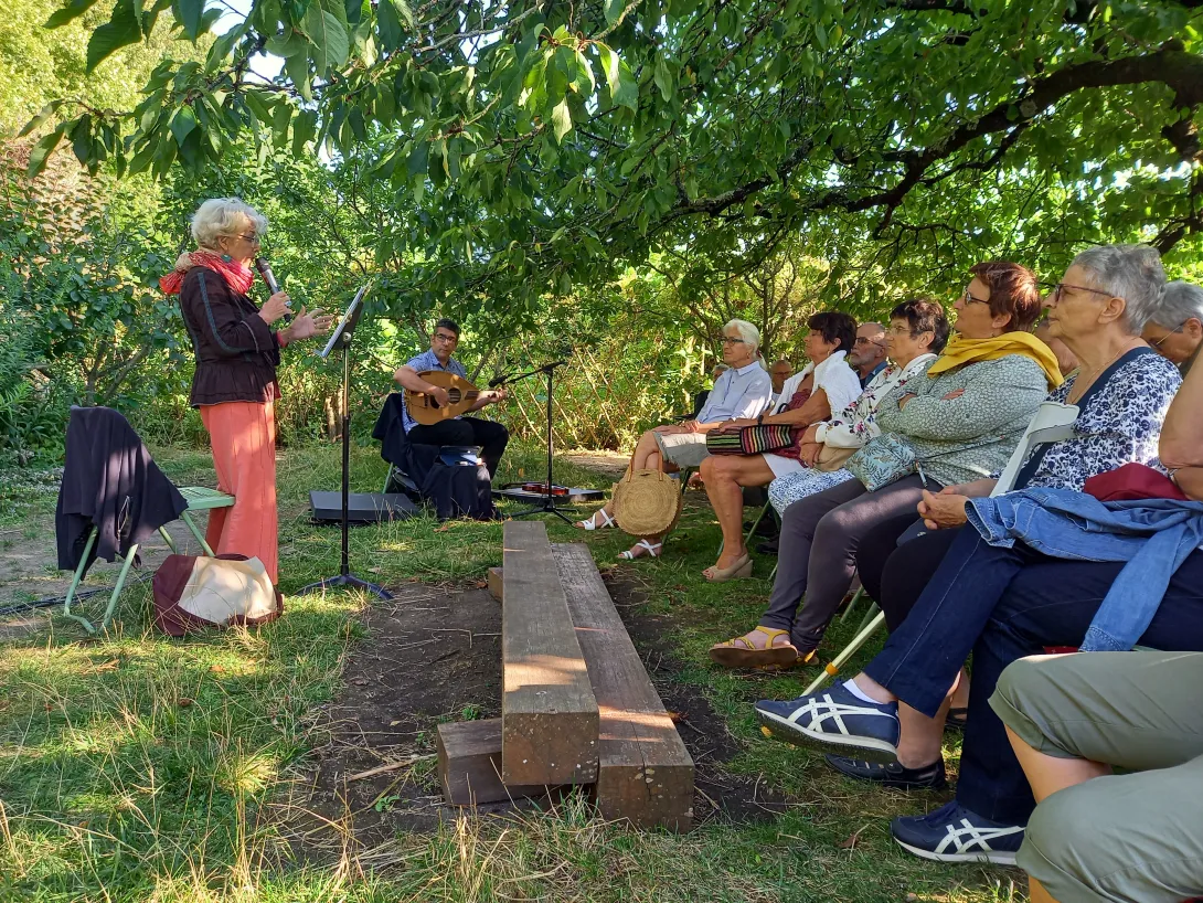 Lectures au potager du Roy